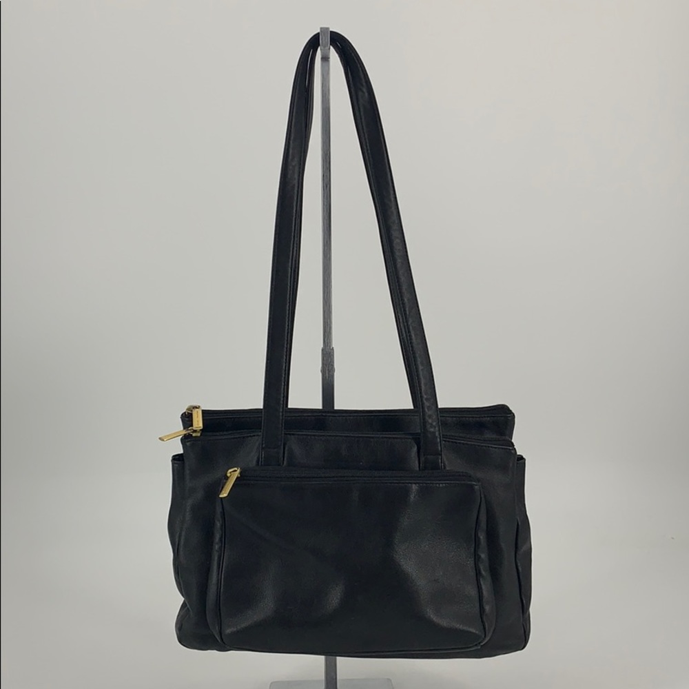 Stone Mountain Black Shoulder Bag